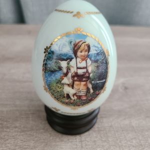 M.J Hummel Porcelain Egg Collection